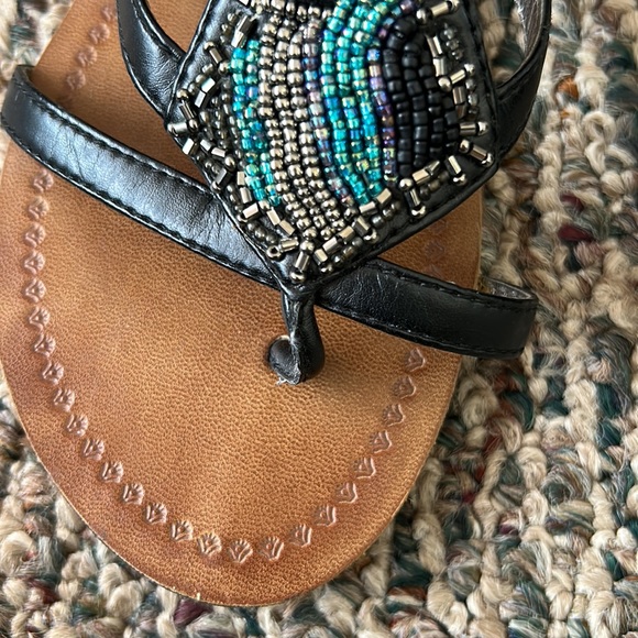 Size 38 beaded strappy sandal - Picture 6 of 6
